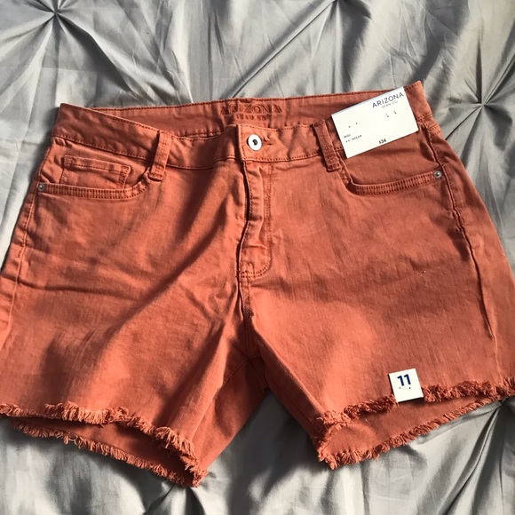 Burnt orange shorts - Picture 4 of 6